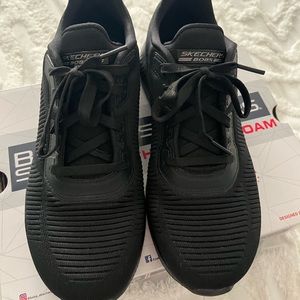 Skechers Bobs Sport wide fit size 8 black.